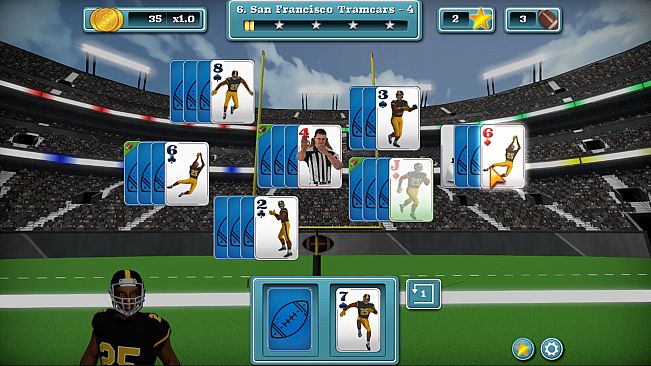 Touch Down Football Solitaire