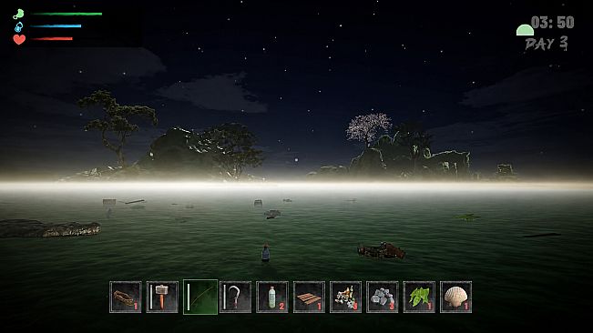 Survival Float Simulator - Crocodile Waters Craft, Raft, Build