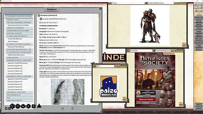 Fantasy Grounds - Pathfinder 2 RPG - Pathfinder Society Scenario #2-04: Path of Kings