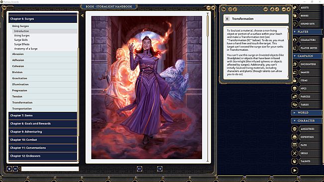 Fantasy Grounds - Stormlight Handbook