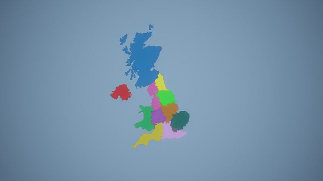 Simulator Countries - regions of Great Britain