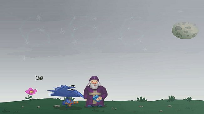 Space raven quest - Tiny planet