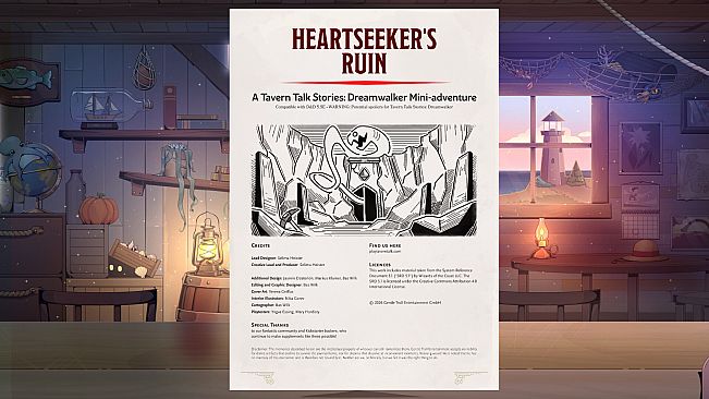 Tavern Talk Stories: Dreamwalker - TTRPG Mini-Adventures