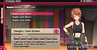 Bullet Girls Phantasia - Costume Set: Naughty Camos