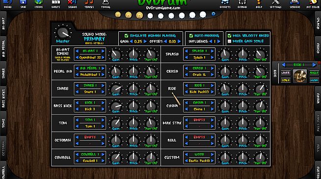 DvDrum - Ride Sound Pack