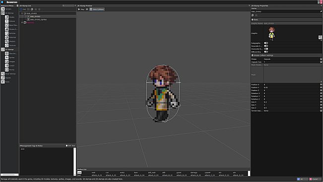 RPG Developer Bakin SGB Heroic Pixel Chr003