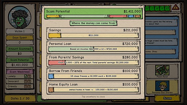Escape from Planet Pan: Scam Center