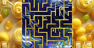 Sweetie Candy Maze: Yellow Lemon