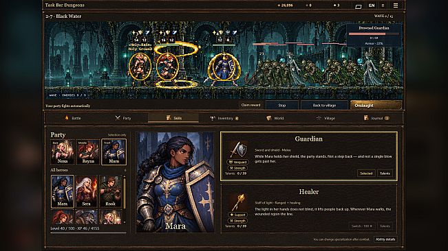 Task Bar Dungeons