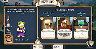 3 Minute Heroes - Dionysos (Bartender Skin)