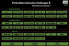 Finite State Automaton Challenges 2