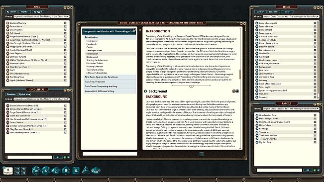 Fantasy Grounds - Dungeon Crawl Classics #85: The Making of the Ghost Ring