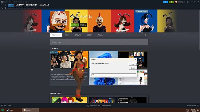 AmaView: Desktop GIFs