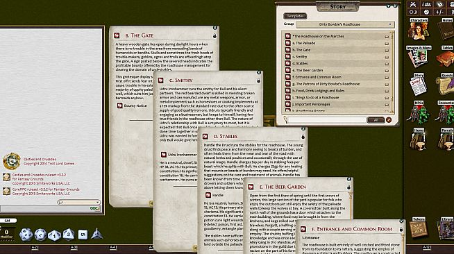 Fantasy Grounds - DB1 The Haunted Highlands (Castles and Crusades)