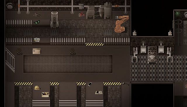RPG Maker MZ - KR Factory Tileset
