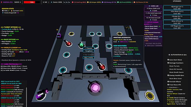 Core Idle TD