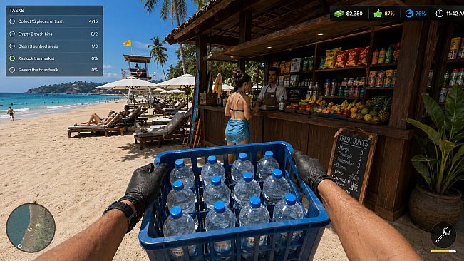 Beach Manager Simulator