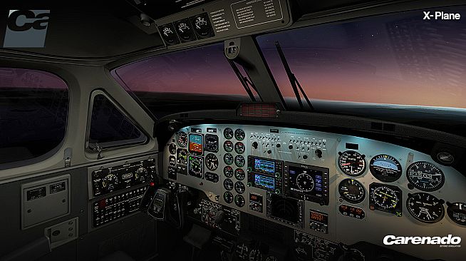 X-Plane 10 AddOn - Carenado - B200 King Air