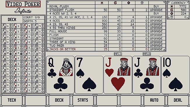 Video Poker Infinite