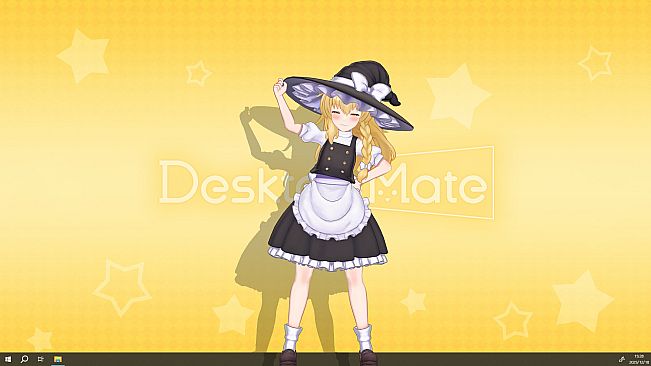 Desktop Mate Touhou Project Kirisame Marisa DLC
