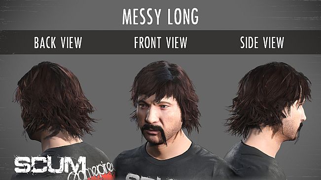 SCUM Male Hair Pack