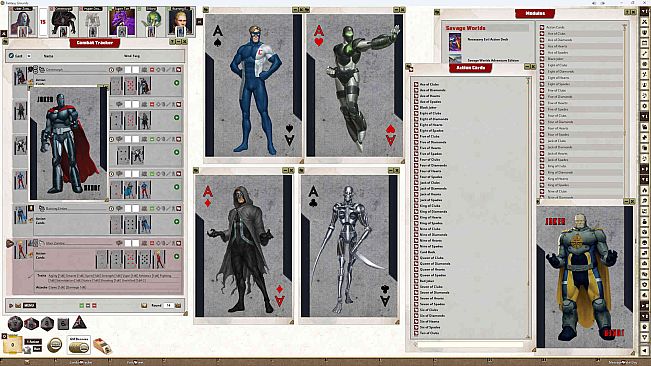 Fantasy Grounds - Savage Worlds - Necessary Evil Action Deck