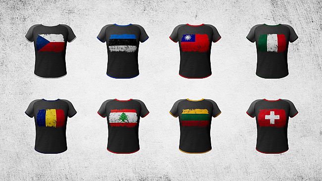 Capsa - Character Flags Patterns Pack