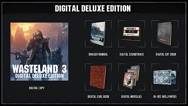 Wasteland 3 Digital Deluxe Extras