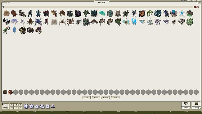 Fantasy Grounds - Devin Night Pack Tome of Beasts pack 7 (Token Pack)