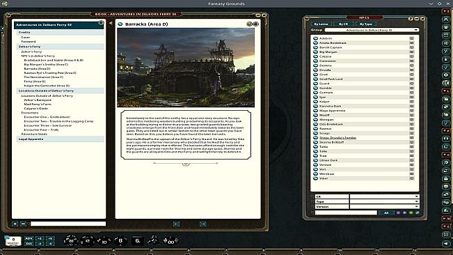 Fantasy Grounds - Rappan Athuk - Adventures in Zelkor's Ferry