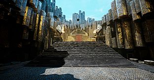 RPGScenery - Dwarven Hall Scene