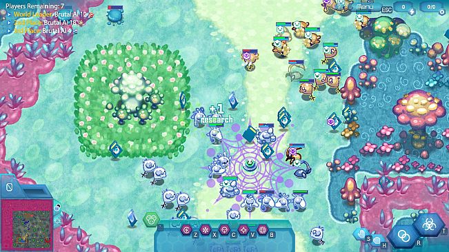 Amoeba Battle: Microscopic RTS Action