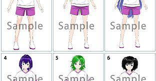 RPG Maker 3D Character Converter - Gee-kun-soft character 10 gym suit