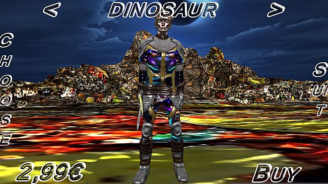 Hack And Slash Fury - Dinosaur Armor