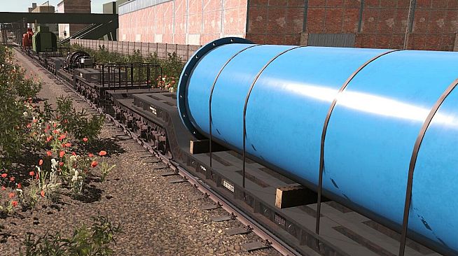 Trainz 2019 DLC - DB Uaai Low-Loader Flatcar