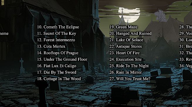 Whispers of Prague: The Executioner's Last Cut Soundtrack