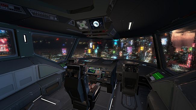 Cyber Car - Bridge Sci-Fi Fighter