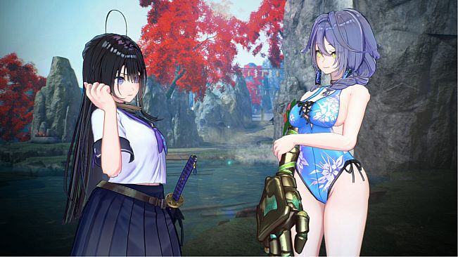 SAMURAI MAIDEN - Hagane's Costume: Victory Swimsuit 4-Color Set