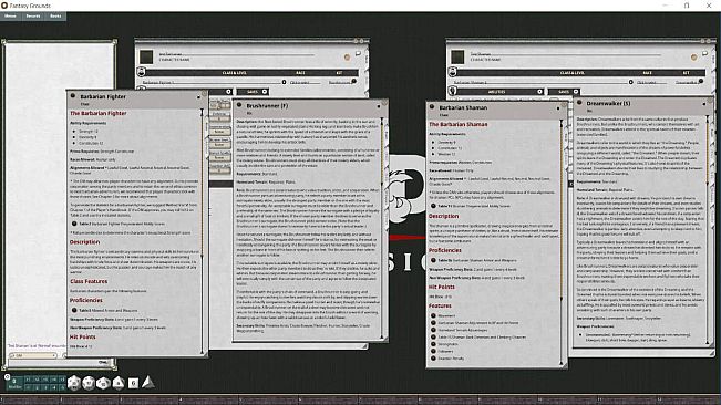 Fantasy Grounds - D&D Classics: The Complete Barbarian's Handbook