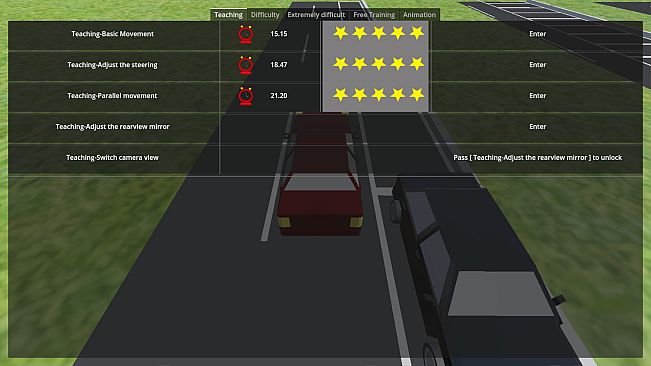 Reverse Parking Simulator