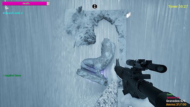 Lost in the Blizzard Abyss