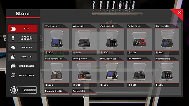 Car Detailing Simulator