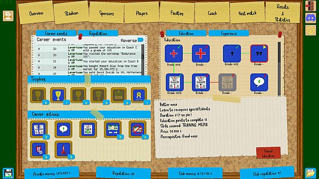 Boeckham's Football Manager