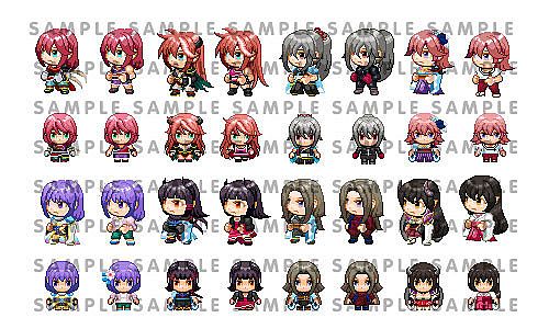 RPG Maker MZ - Fantasy Heroine Character Pack 5