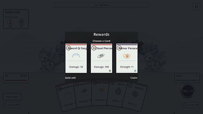 Lingyun Cards: Between the Clear and the Turbid