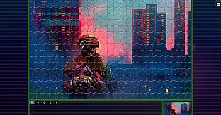 Pixel Puzzles Illustrations & Anime - Jigsaw Pack: Cyberpunk