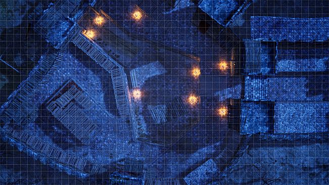 RPGScenery - Fortress Gate Scene