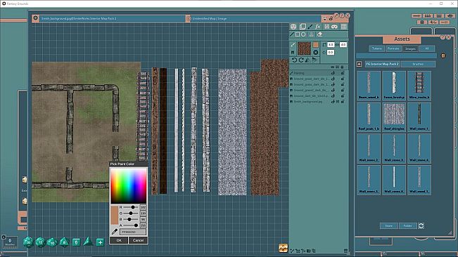 Fantasy Grounds - FG Interior Map Pack 2