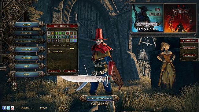 Van Helsing: Veteran Multiplayer Skin