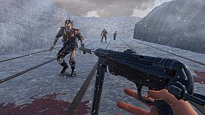 World War 2 Winter Gun Range VR Simulator